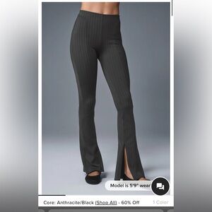 Alo pinstripe flare legging